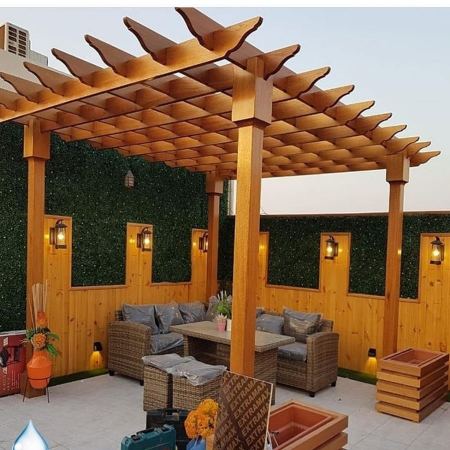 برجولات الرياض : برجولات خشب للحدائق | ارخص شركة تركيب برجولات خشب