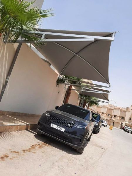  تركيب مظلات قماش للسيارات والحدائق الرياض 