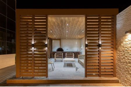 مظلات خشب صناعي | مظلات من الخشب البلاستيك 2021 | مؤسسة انجاز