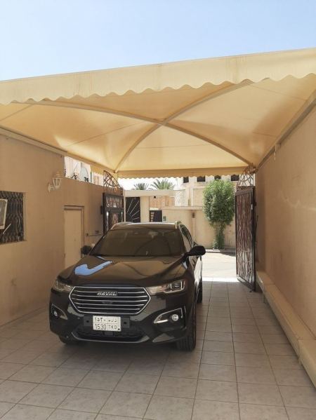 مظلات مداخل للفلل الرياض حي المربع 