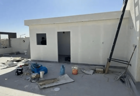 تركيب وتوريد الساندويتش بانل وبناء غرف 