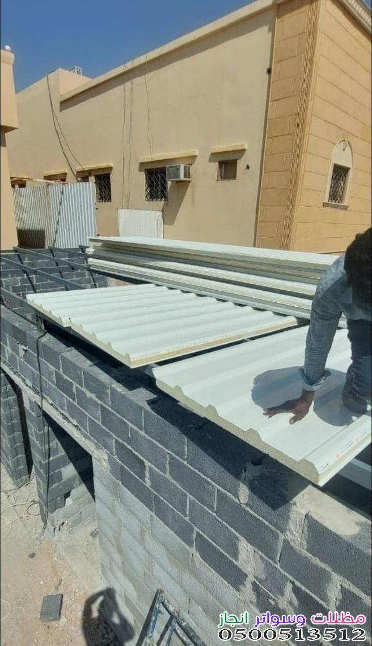 تركيب اسقف وغرف ساندوتش بانل للمنازل والمستودعات